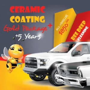 BDC +5 Years Gold Ceramic Coating Package Plus