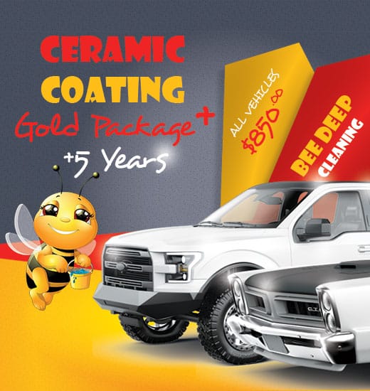 BDC +5 Years Gold Ceramic Coating Package Plus